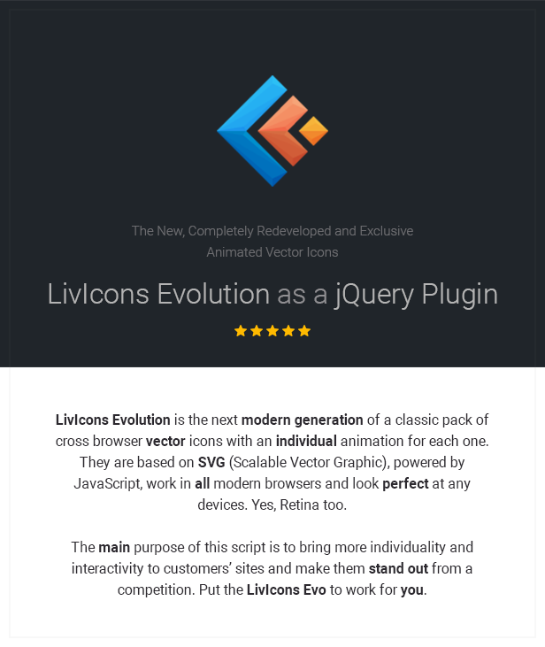 Livicons Evolution For Jquery - The Next Generation Of The Truly Animated Vector Icons - 3