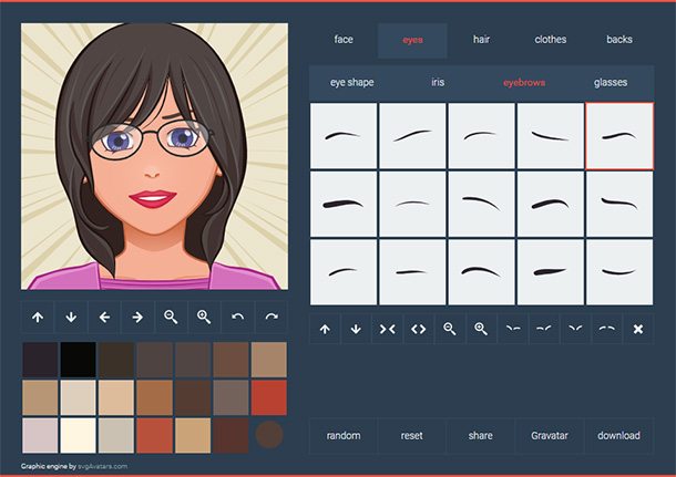 SVG Avatars Generator - jQuery Plugin - 2